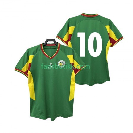 Fotballdrakt Senegal 10 Retro Bortetrøye 2002 Kortermet